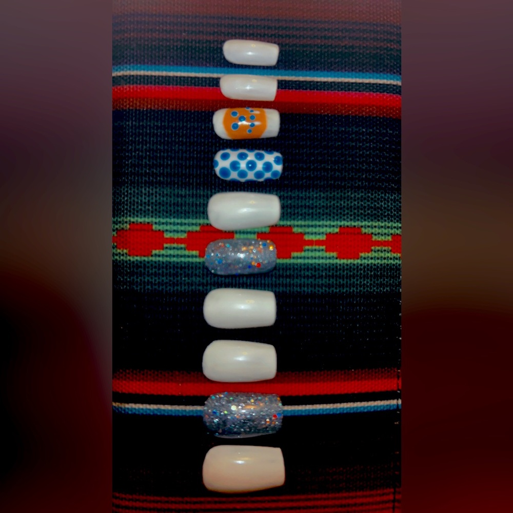 Bonnie and Damon nails